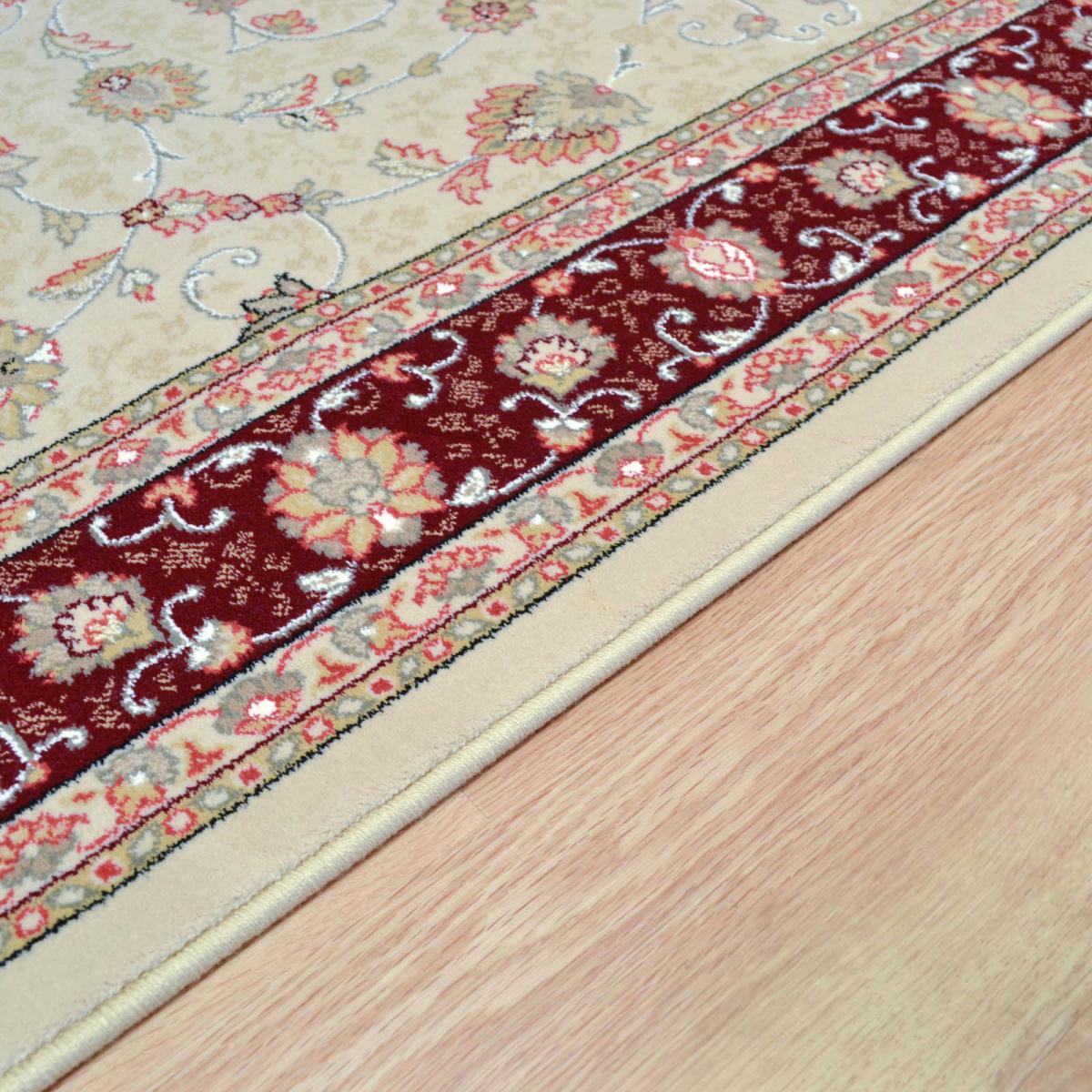 Noble Art Traditional Bordered Rugs 6529 191 in Cream Red 200x290cm – image 3