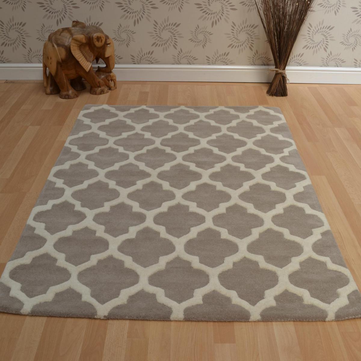Artisan 04 Arabesque Wool Rugs in Sand Beige&nbsp;200x300cm – image 4
