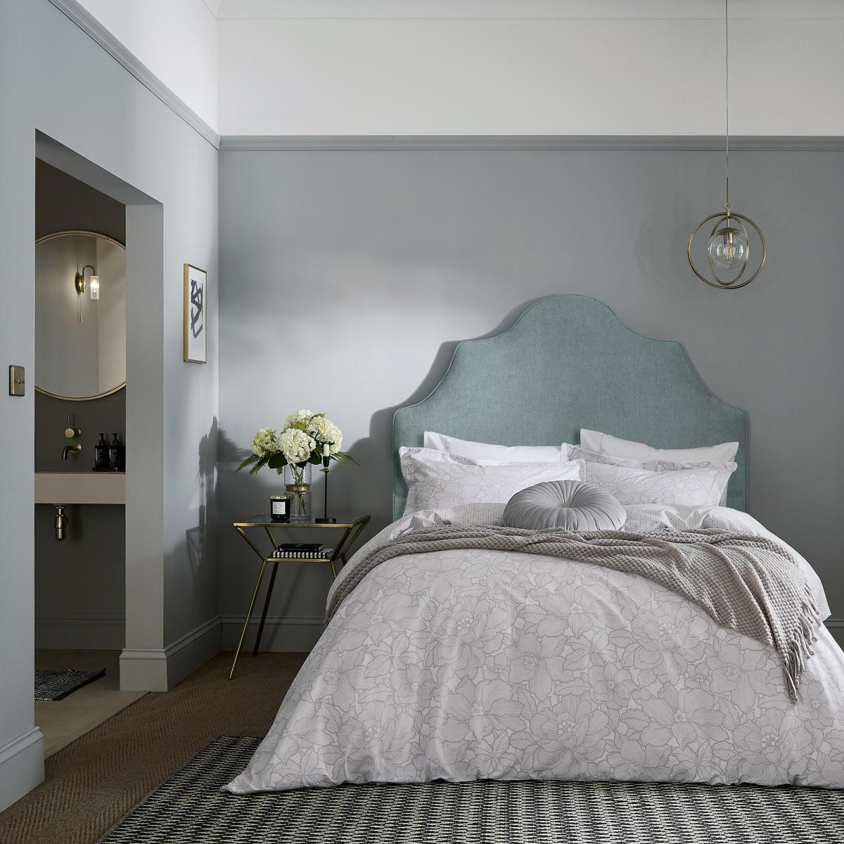 Serenity Floral Bedding by Katie Piper in Neutrals140x200cm – image 1