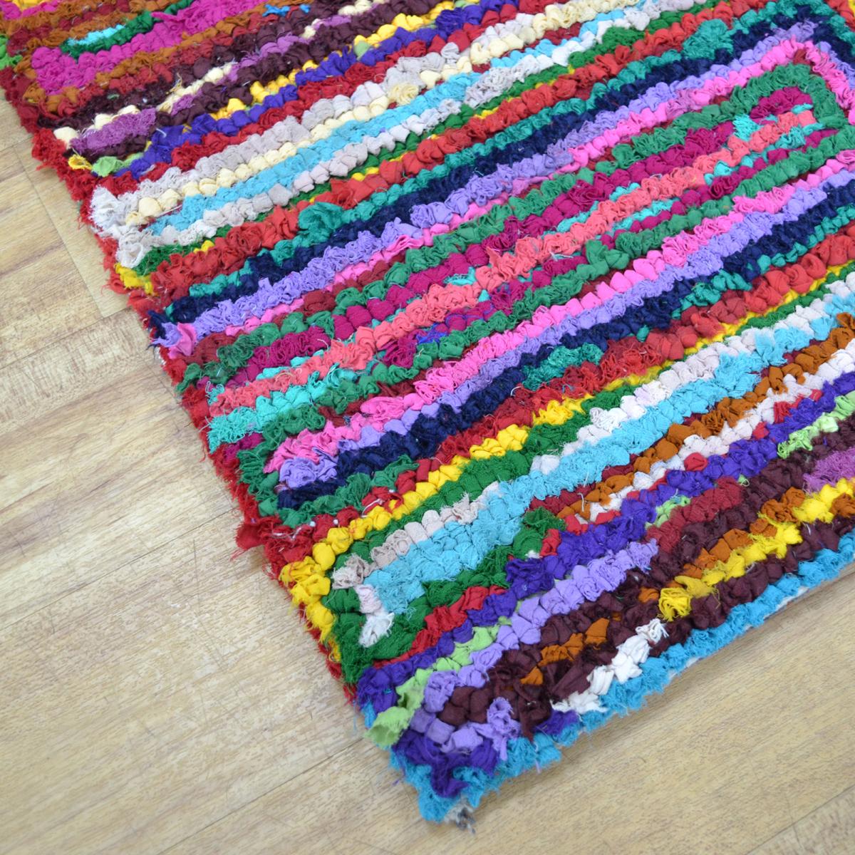 Cotton Chindi Galaxy Multicoloured Rugs 03 90x150cm – image 2