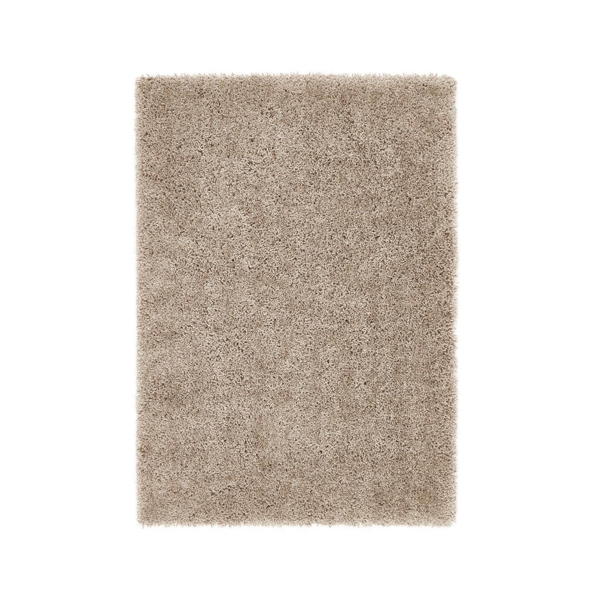 Chicago Shaggy Modern Plain Rugs in Latte 200x290cm – image 4