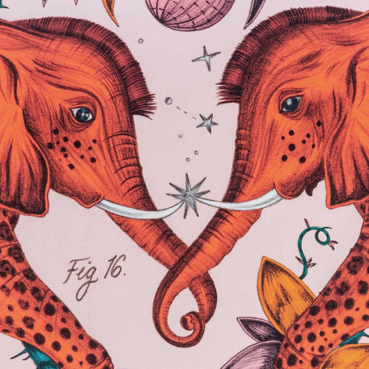 Zambezi Spotted Elephant And Hummingbird Bedding By Emma J Shipley65x65cm – image 5