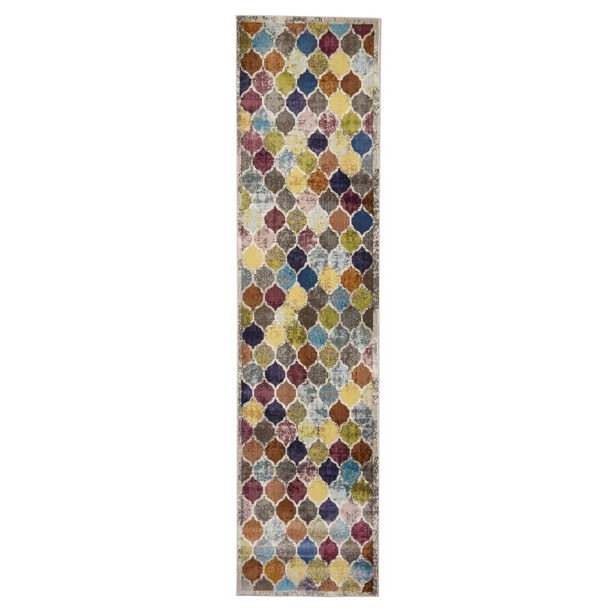 16th Avenue Multi-coloured Arabesque Hallway Runners Rug 35A&nbsp;60x230cm – image 4