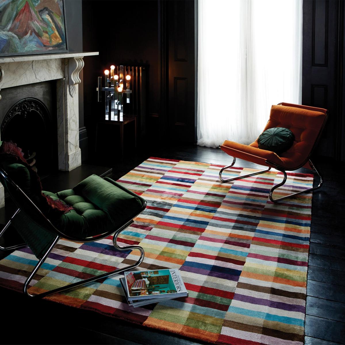 Deco Handmade Viscose Multicolour Rugs 200x300cm – image 1