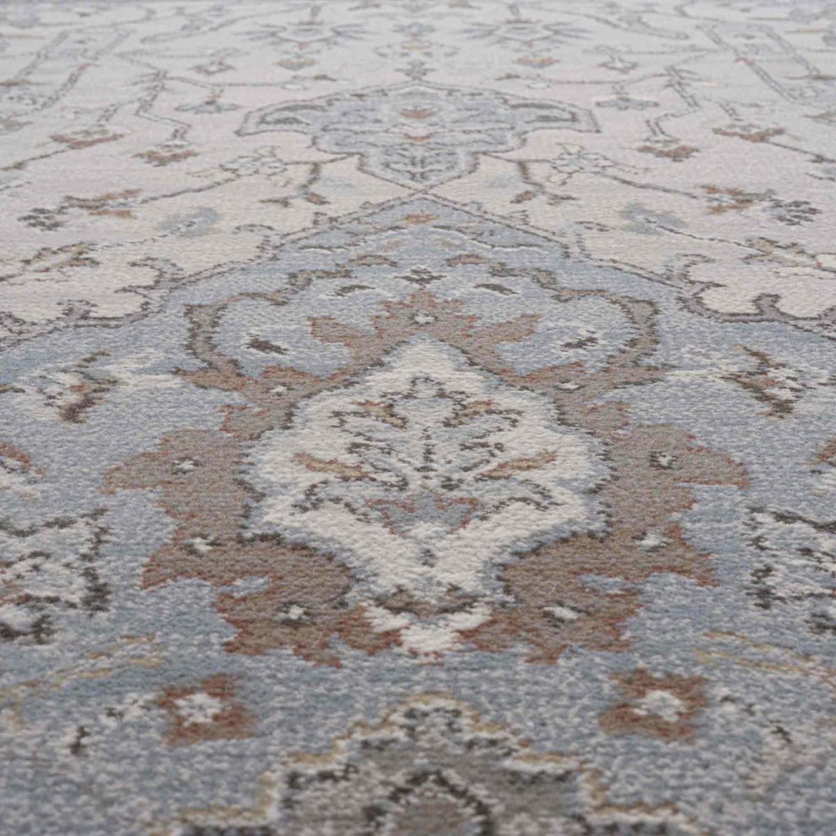 Da Vinci Traditional Medallion Rugs 57267 9255 in Cream 133x195cm – image 3