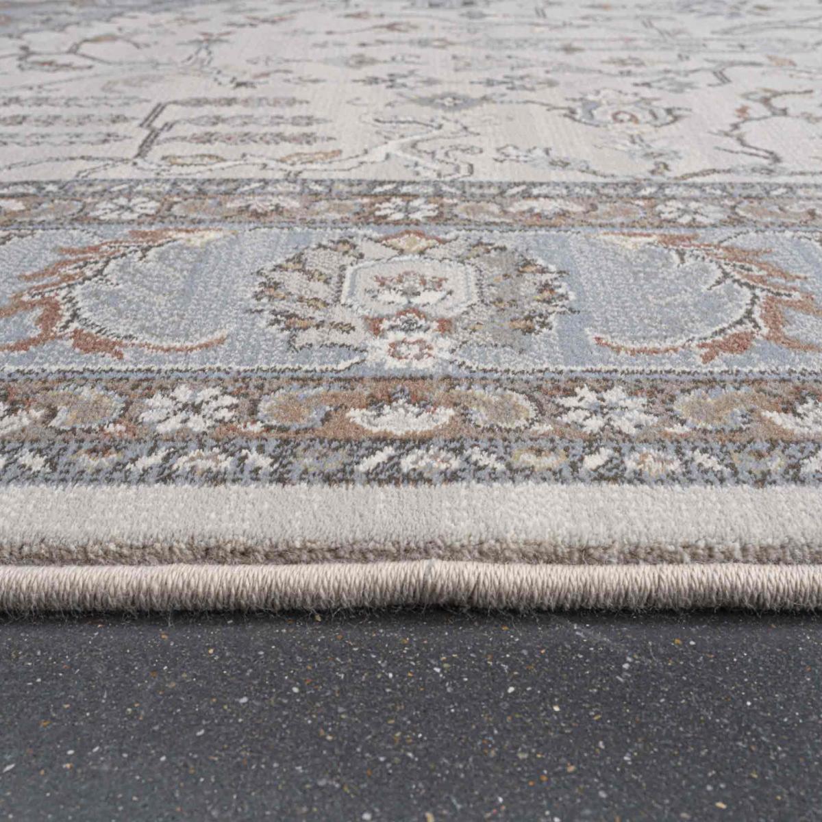 Da Vinci Traditional Medallion Rugs 57267 9255 in Cream 133x195cm – image 4