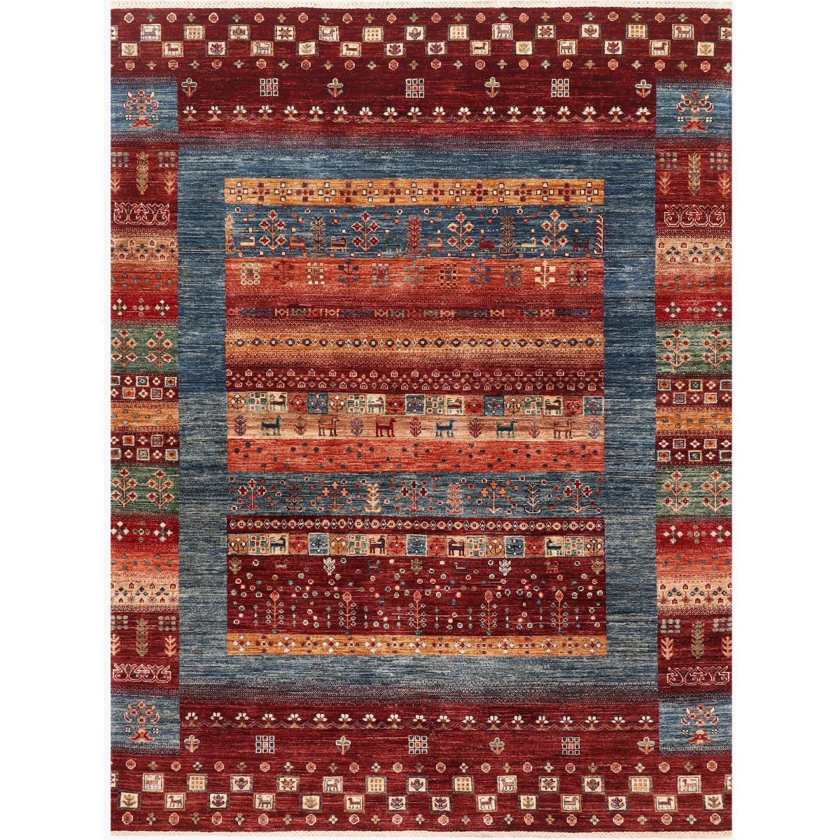 Loribaft Gabbeh 48323 Traditional Wool Rugs in Multi241x169cm – image 2
