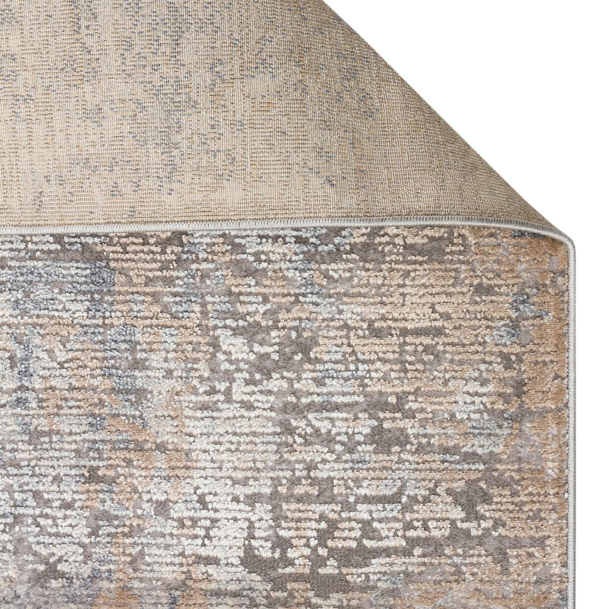Luzon Abstract Runner Rugs By Concept Loom LUZ801 in Blue Taupe&nbsp;80x240cm – image 2