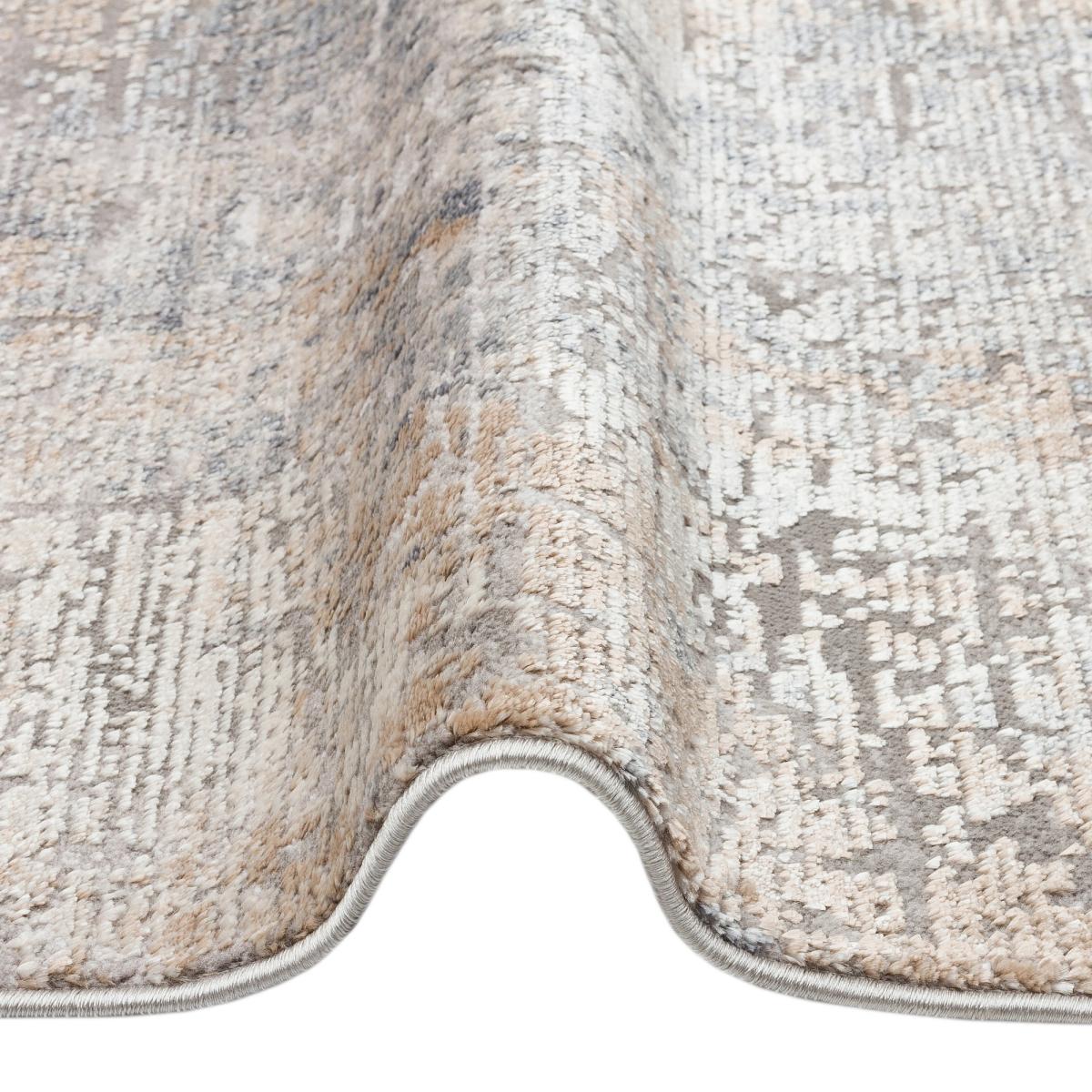 Luzon Abstract Runner Rugs By Concept Loom LUZ801 in Blue Taupe&nbsp;80x240cm – image 3