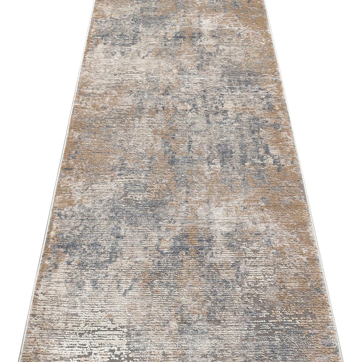 Luzon Abstract Runner Rugs By Concept Loom LUZ801 in Blue Taupe&nbsp;80x240cm – image 5