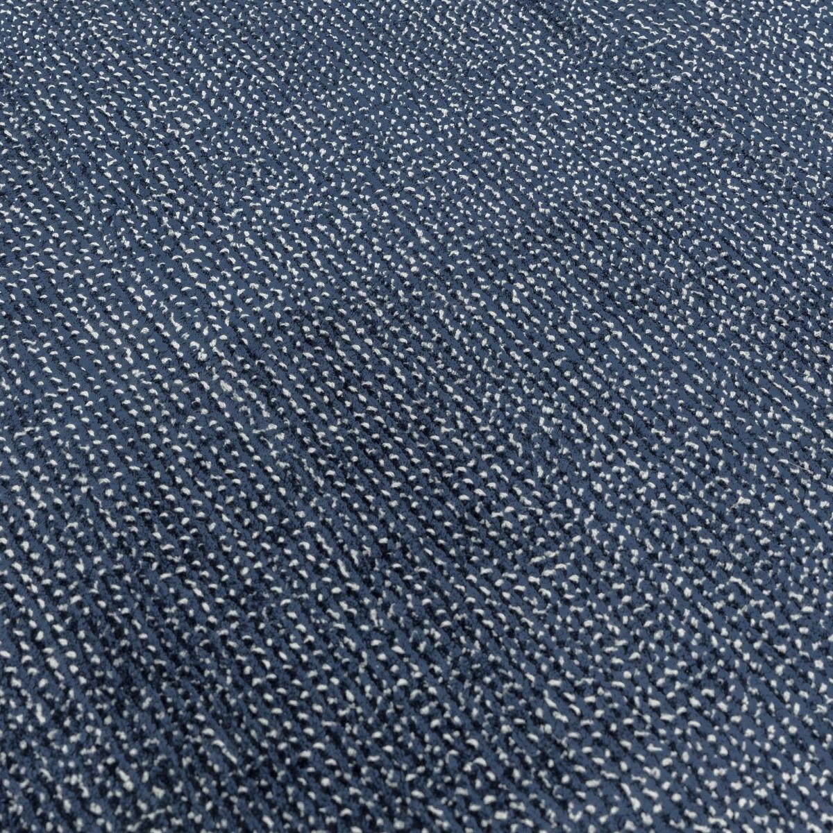 Aston Plain Viscose Rugs in Navy Blue – image 2