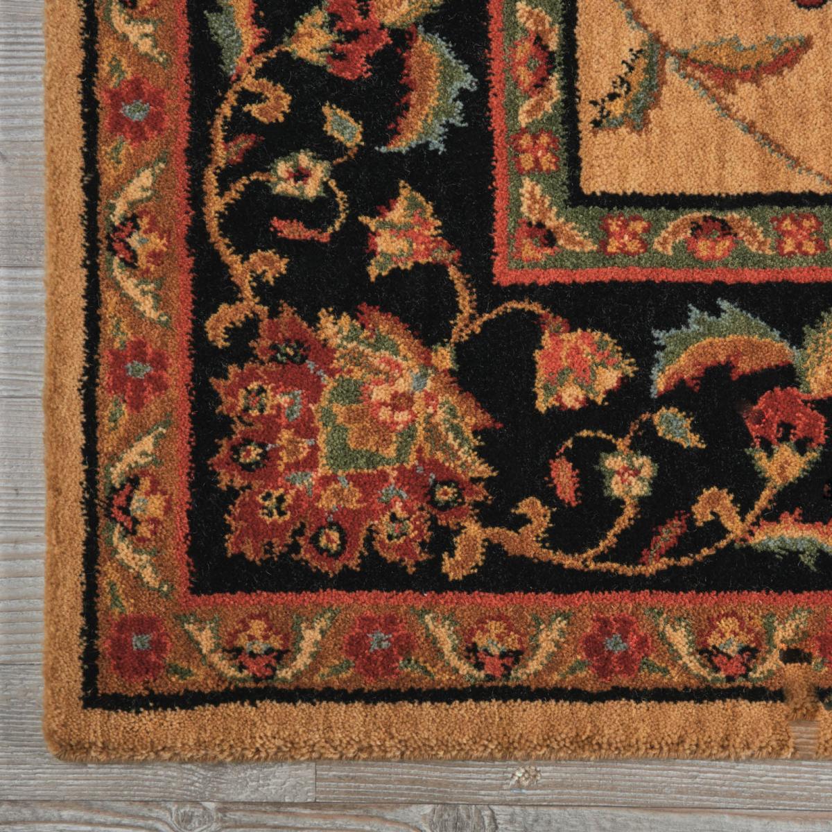Living Treasure Rugs by Nourison LI04 in Ivory Black – image 2