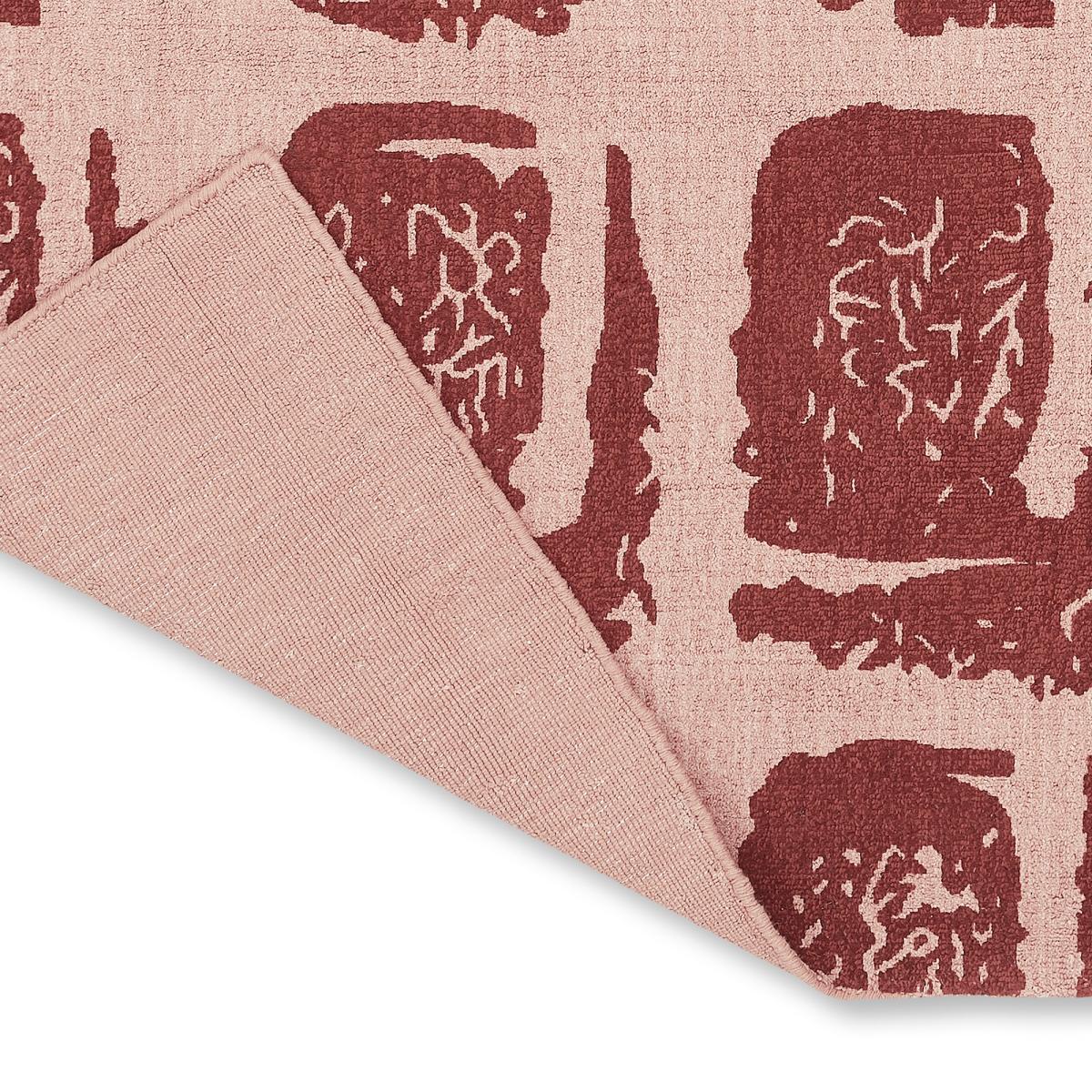 Woodblock 163003 Cotton Rugs by Ted Baker in Red170x230cm – image 4