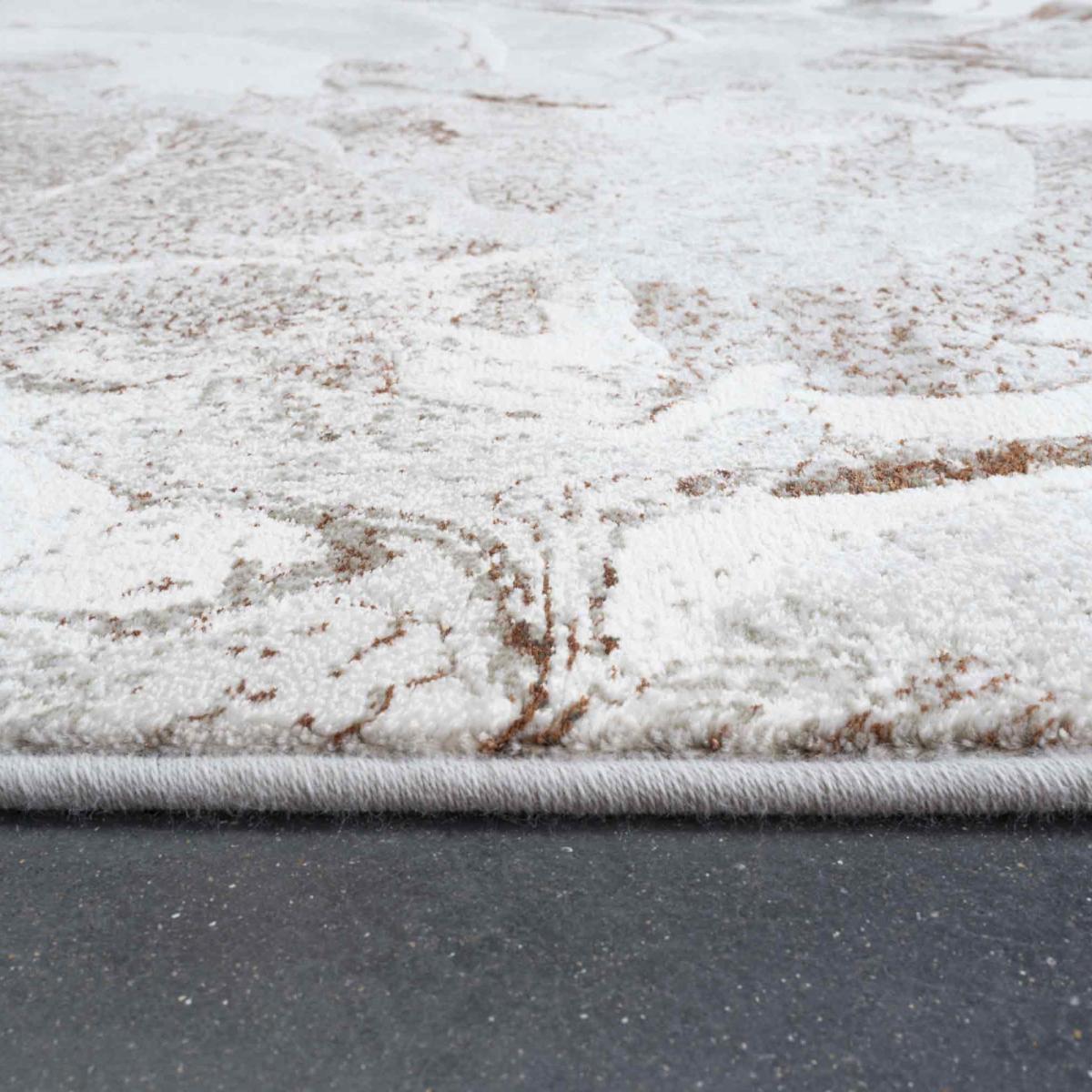 Quartz Modern Abstract Rugs 83016 6111 in Rust Orange160x230cm – image 3
