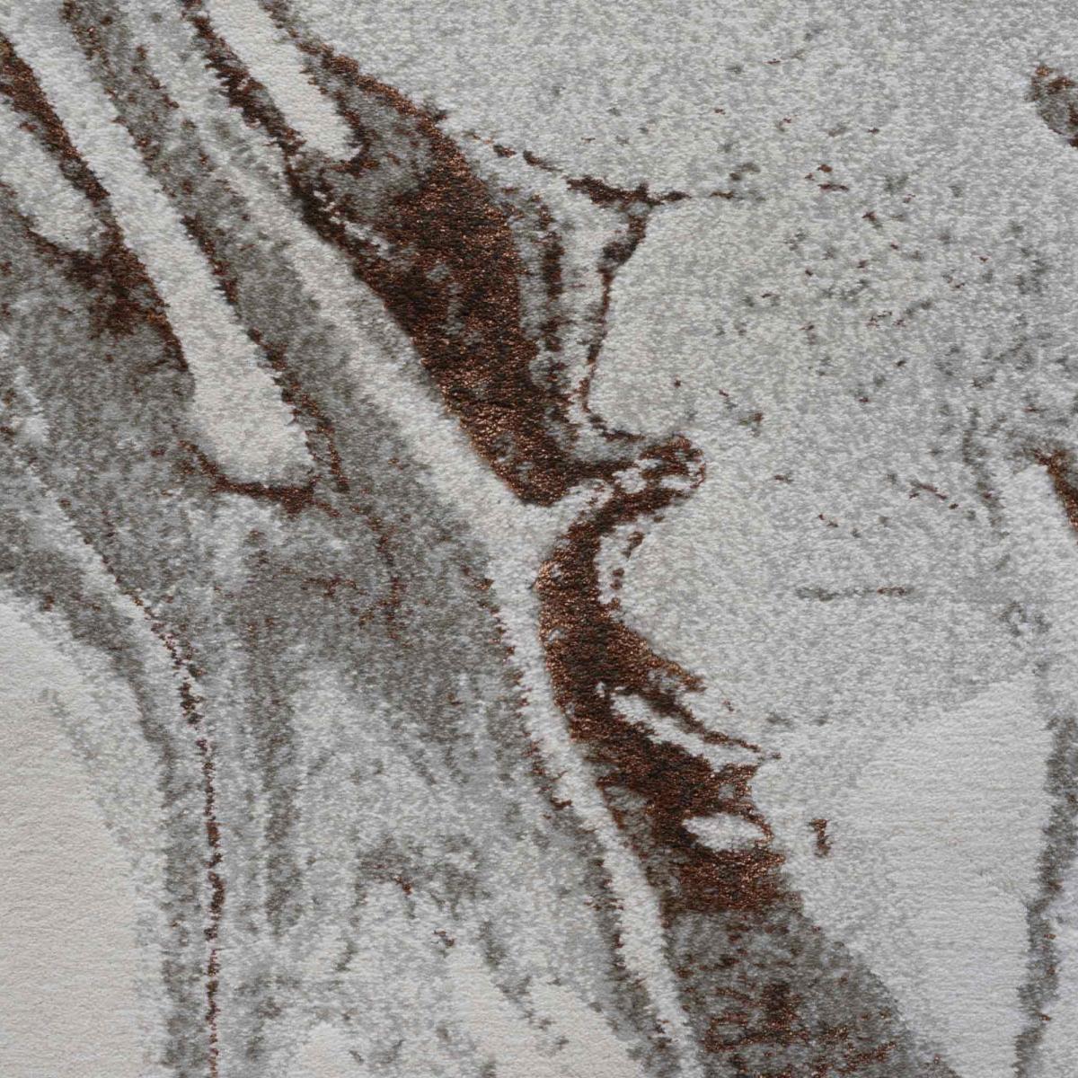 Quartz Modern Abstract Rugs 83016 6111 in Rust Orange160x230cm – image 4