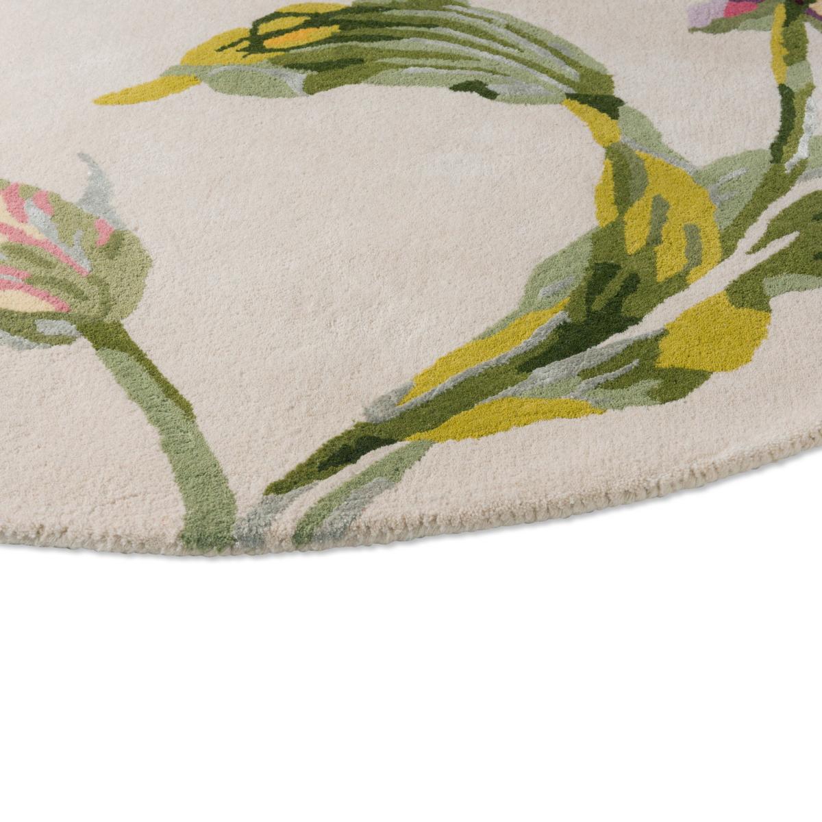Gosford 081300 Circle Rug by Laura Ashley in Cranberry Red&nbsp;200x200cm – image 3