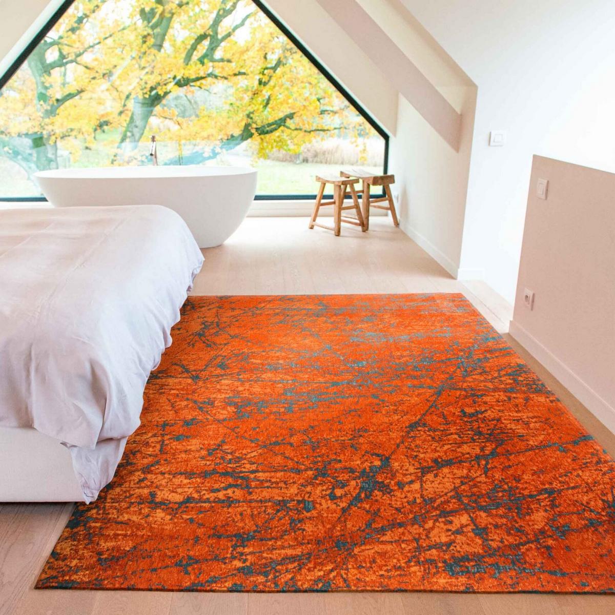 Mad Men Stellar Rug 9219 in Nebula Orange – image 1