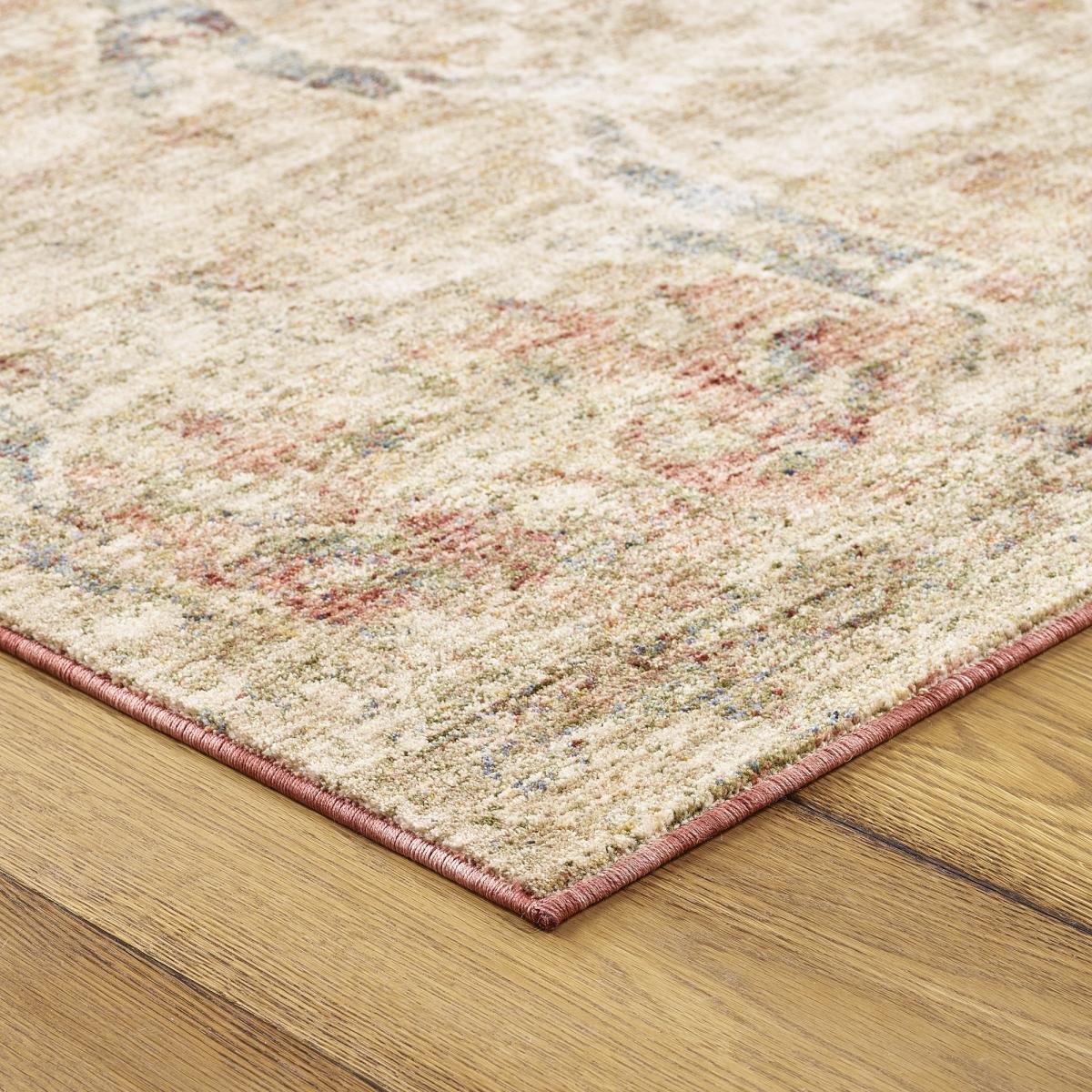 Alhambra Traditional 6645C Rugs in Ivory Red 160x230cm – image 3