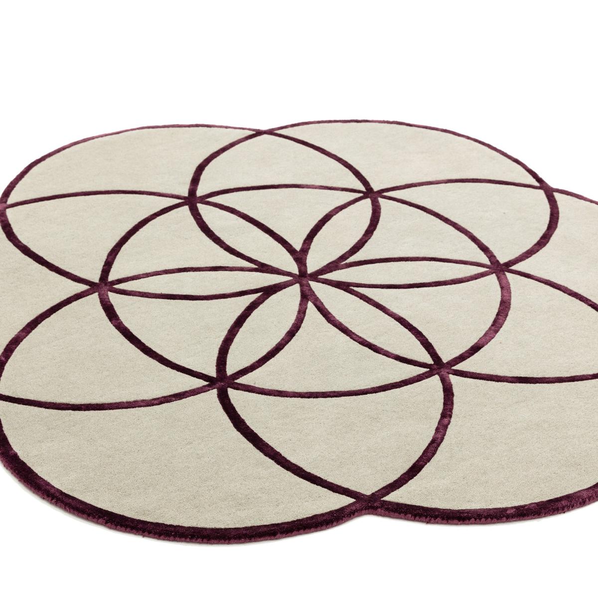 Lotus Rugs in Purple – image 2