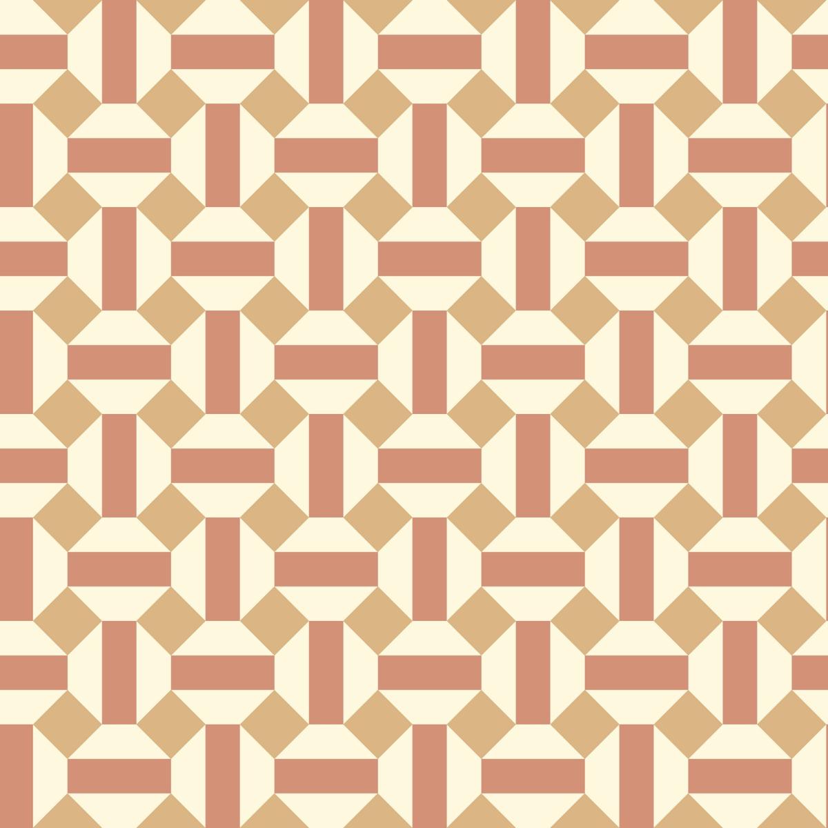 Alicatado Wallpaper 117 12039 by Cole & Son in TerracottaRoll