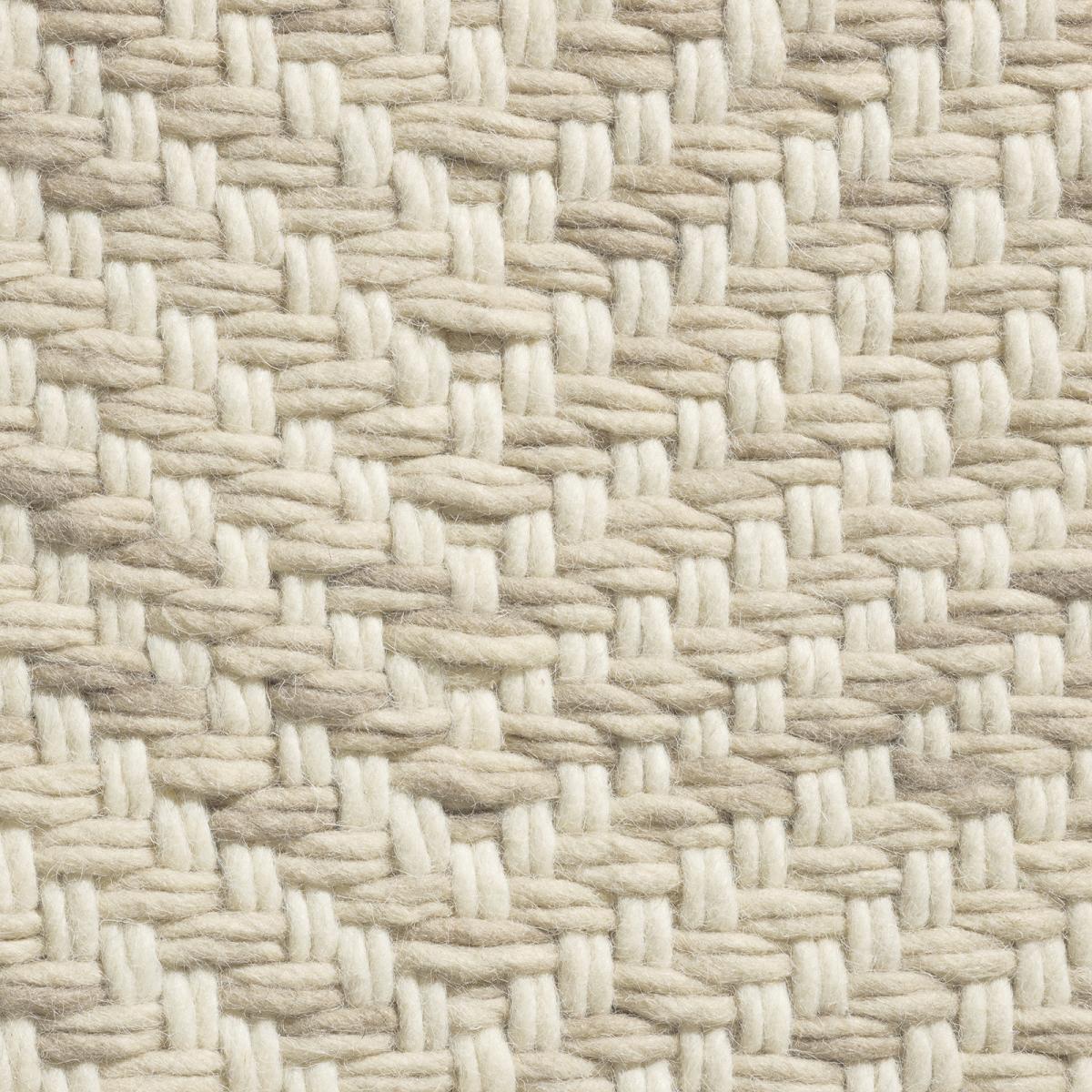 Atelier Twill Wool Rugs 49201 Cream by Brink and Campman 200x280cm – image 2