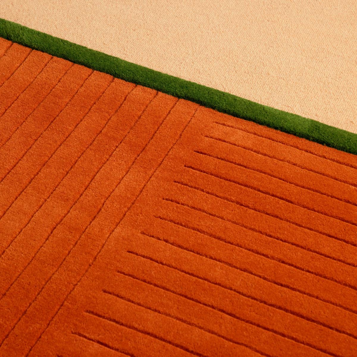 Decor Rhythm 098003 Rugs by Brink and Campman in Tangerine250x350cm – image 2