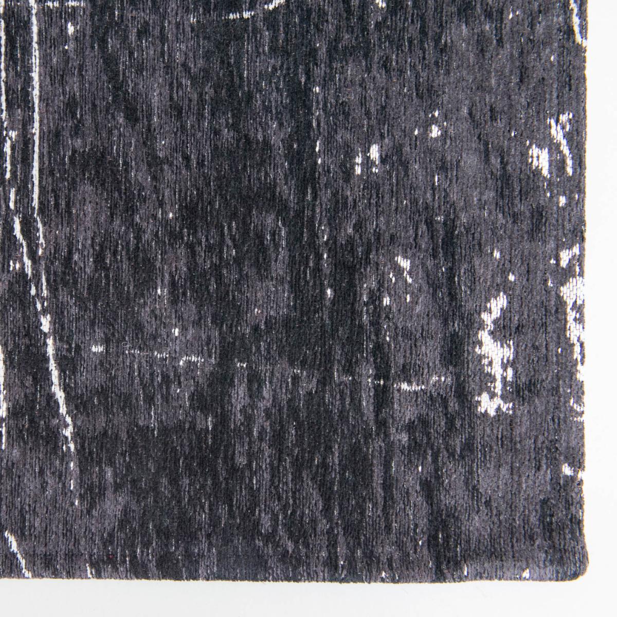 Mad Men Griff Rug 8655 in White on Black – image 2