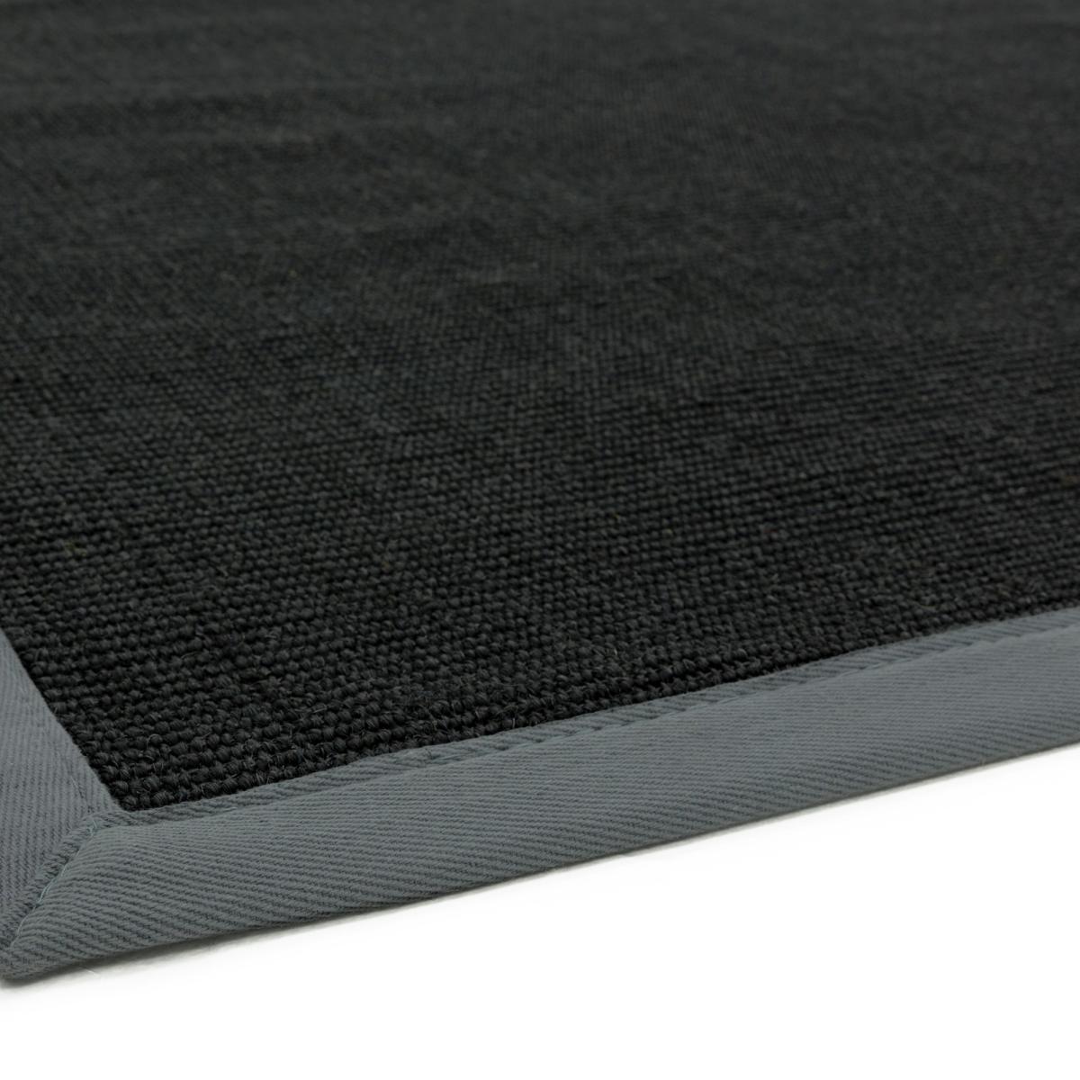 Sisal Hallway Runners in Black Grey 68x240cm – image 3