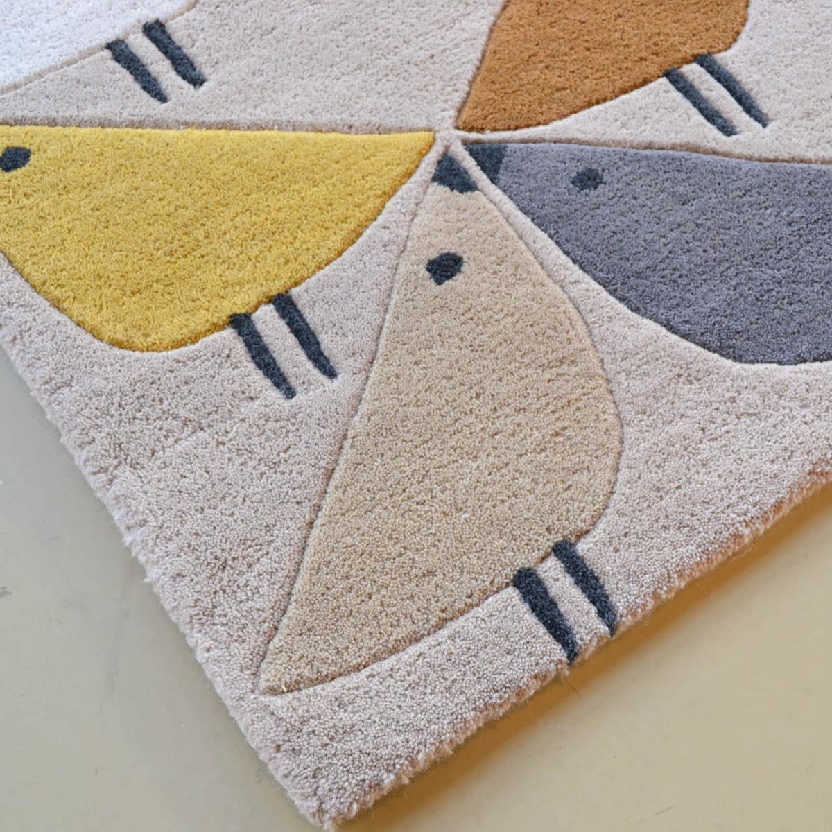 Scion Lintu Rugs 24405 in Dandelion 140x200cm – image 2