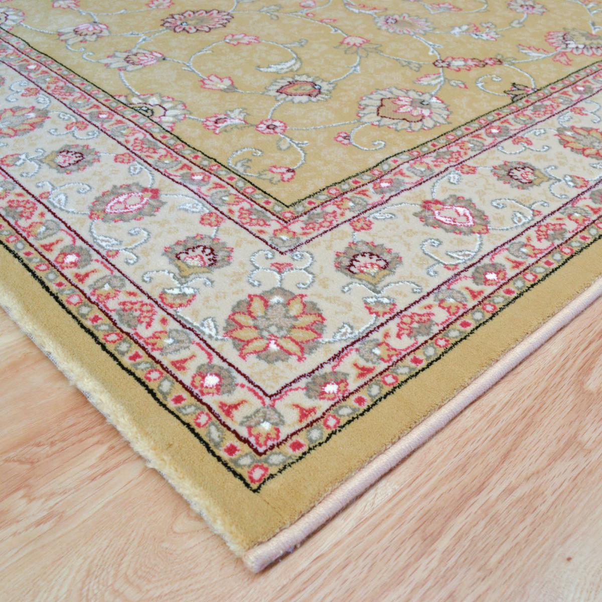 Noble Art Traditional Bordered Rugs 6529 790 Gold&nbsp;80x160cm – image 2
