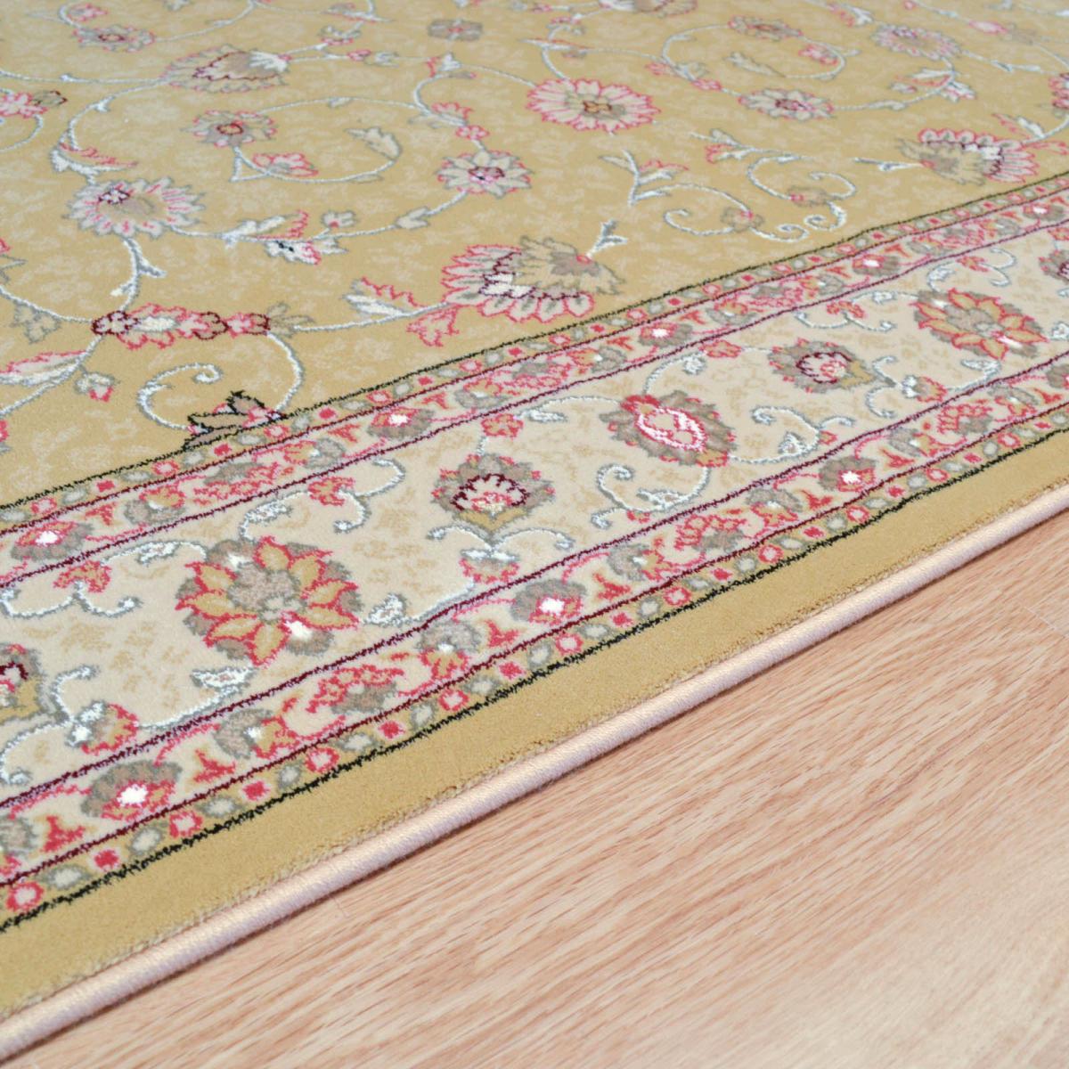 Noble Art Traditional Bordered Rugs 6529 790 Gold&nbsp;80x160cm – image 3