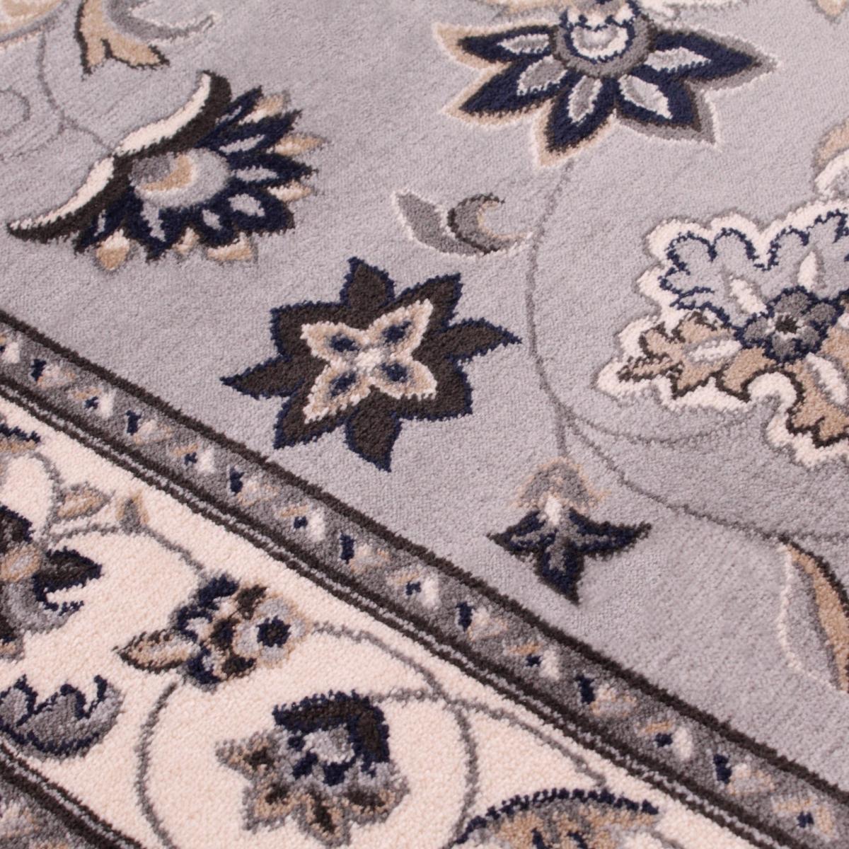 Sherborne Traditional Bordered Rugs in Grey120x170cm – image 1
