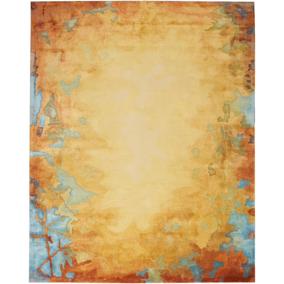 Prismatic Abstract Rugs PRS29 by Nourison in Gold Multicolour236x297cm – image 5