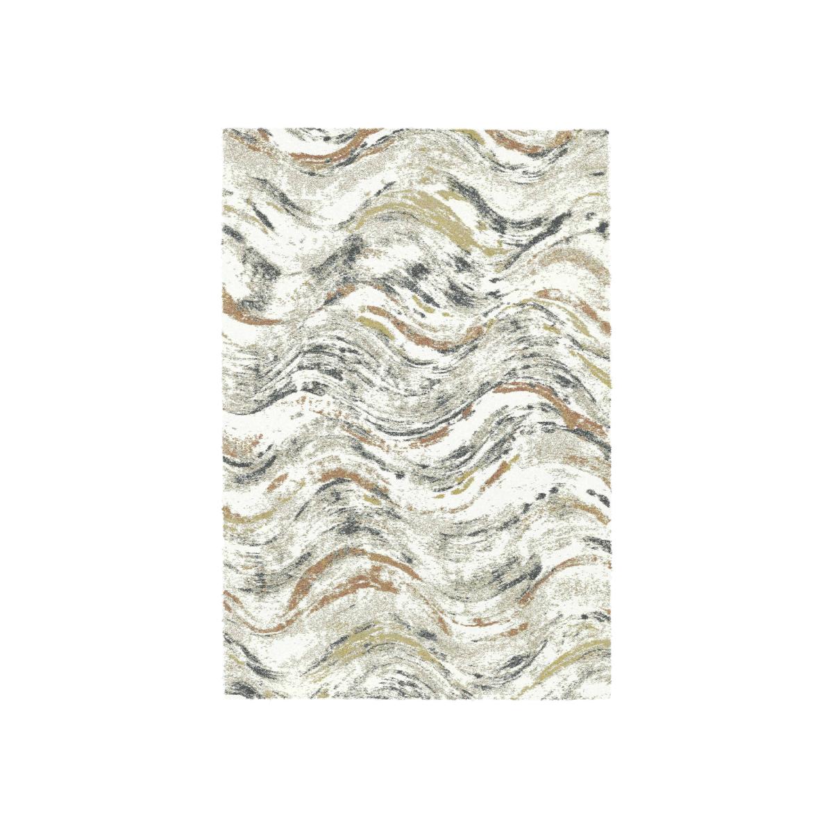 Mehari Modern Abstract Rugs 23288 6616 in Beige – image 1