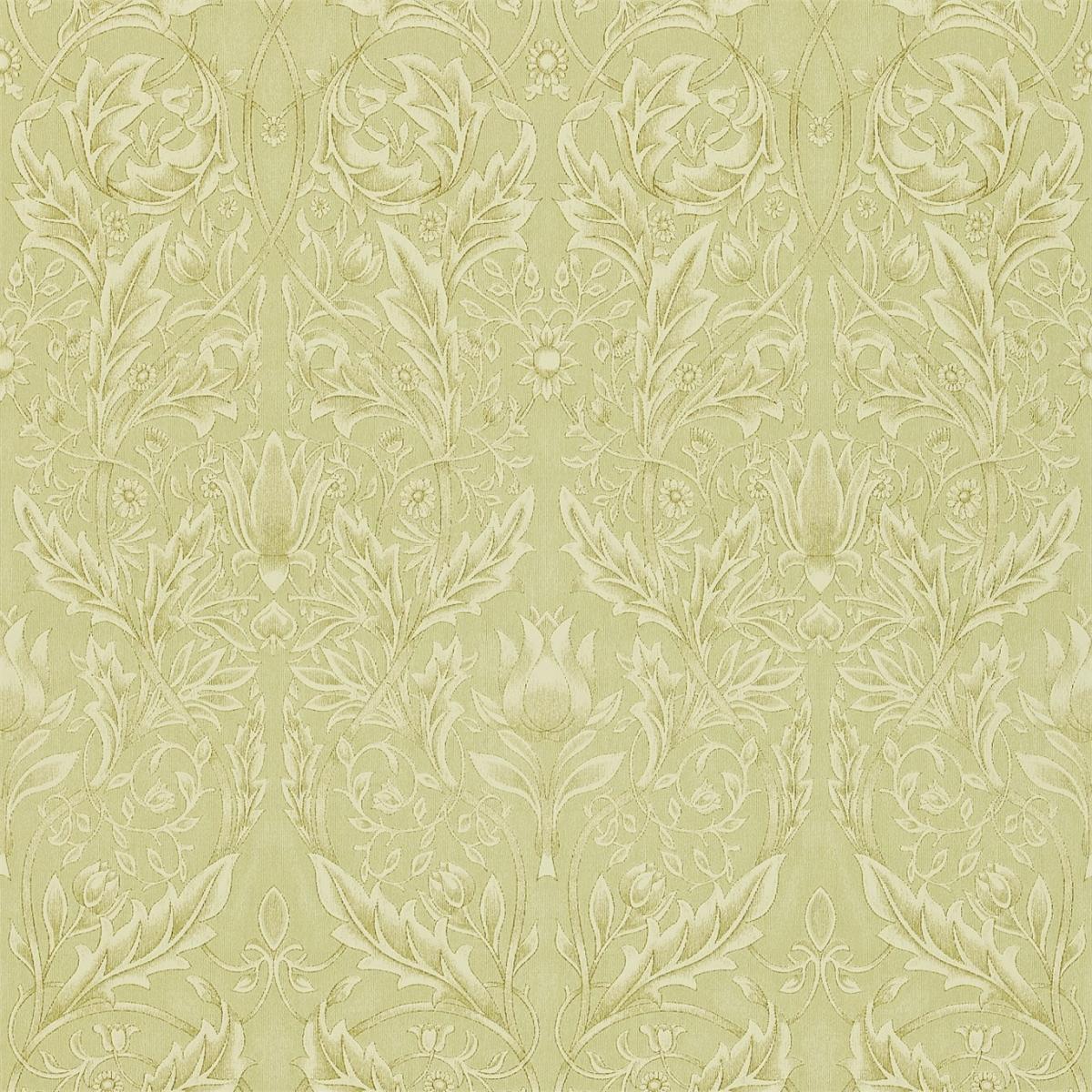 Savernake Wallpaper 210461 by Morris & Co in Pale Loden Green Roll