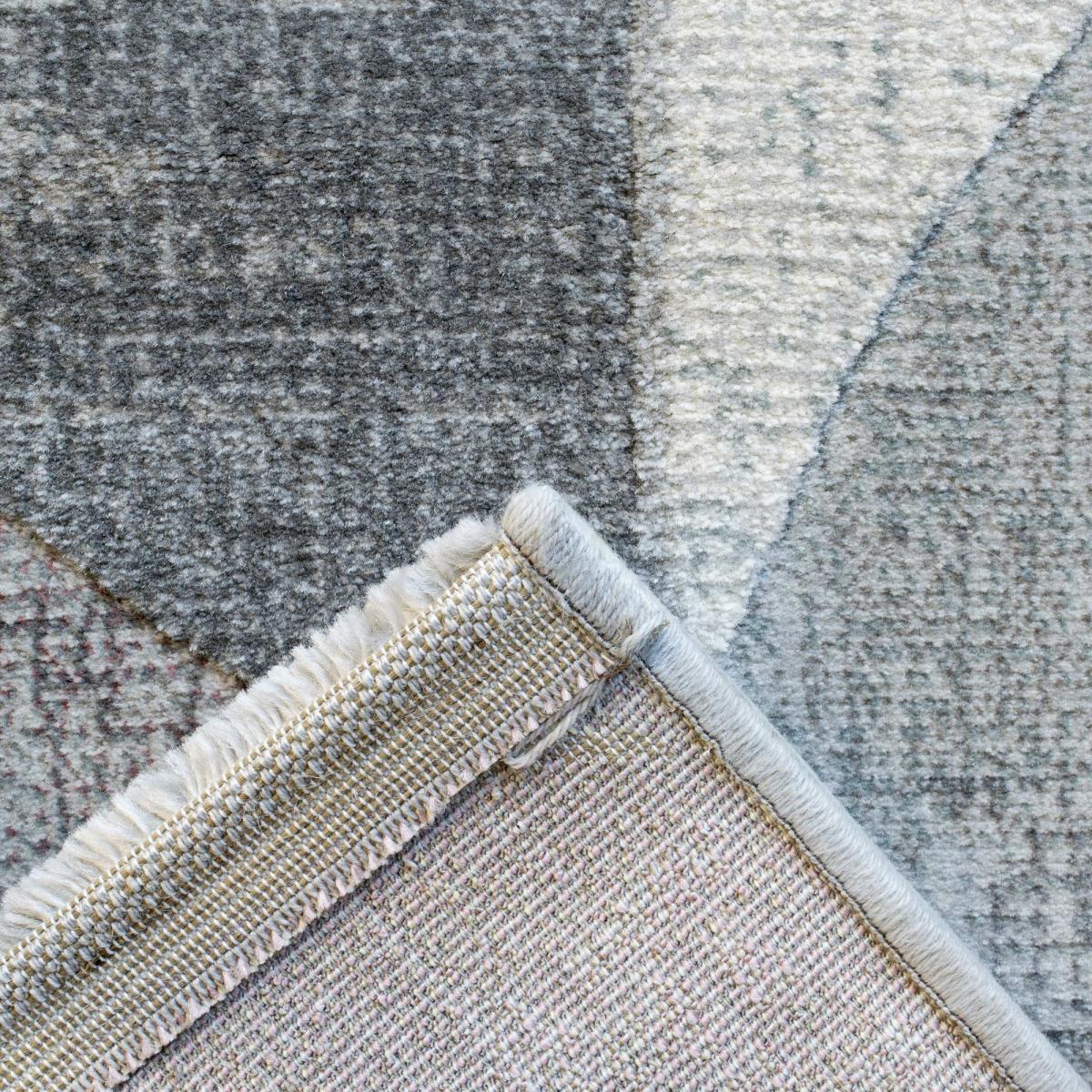 Galleria Modern Abstract Surface Carved rugs 63650 3747 in Grey – image 2