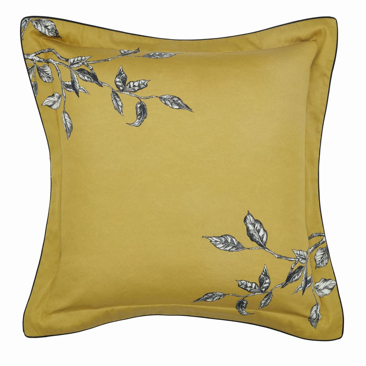 Darnley Toile Bedding by Zoffany in Tiger Eye Yellow65x65cm – image 4