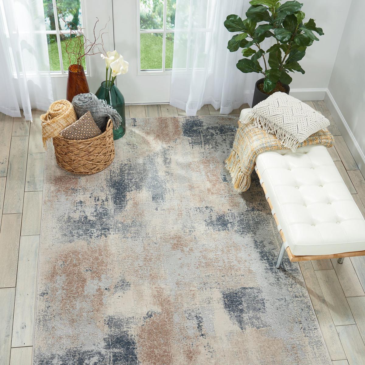 Rustic Textures Rugs RUS02 in BGEGY&nbsp;282x389cm – image 4