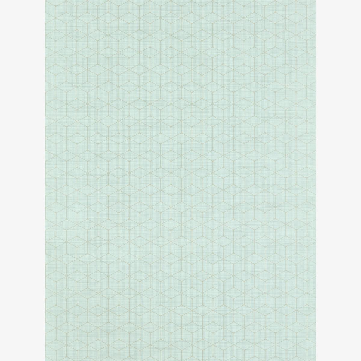 Vault Geometric Wallpaper 112087 by Harlequin in Seaglass Green Roll
