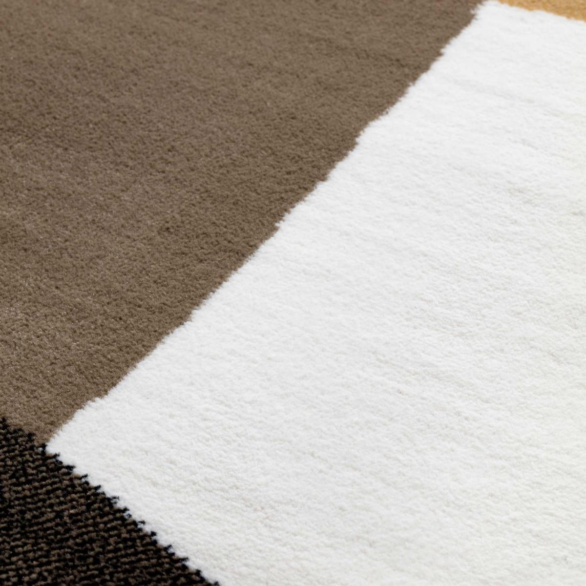 Tiago 47001 AF102 Geometric Rugs in Green Camel – image 2