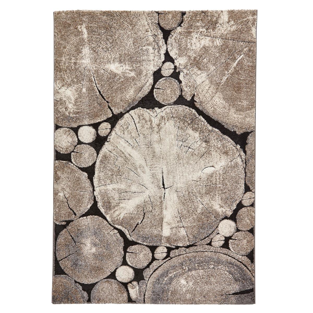 Woodland Rugs 6318 in Grey and Black160x220cm – image 3
