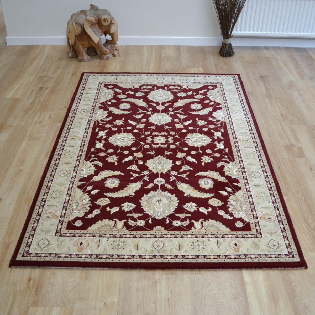 Noble Art Traditional Bordered Rugs 65124 390 in Red 200x290cm – image 5