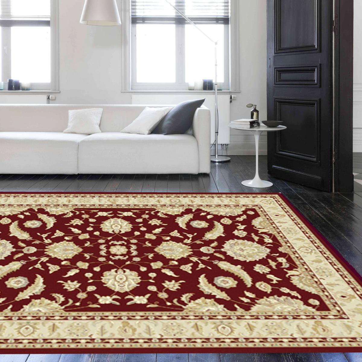 Noble Art Traditional Bordered Rugs 65124 390 in Red 200x290cm – image 1