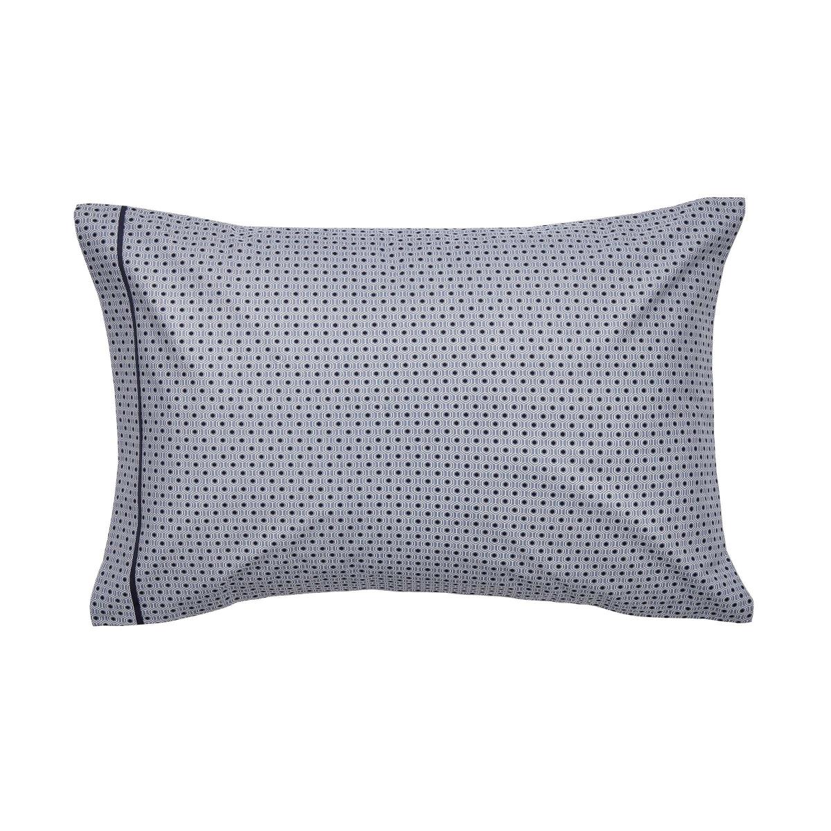 Oka Floral Cotton Bedding in Midnight Blue&nbsp;65x65cm – image 4