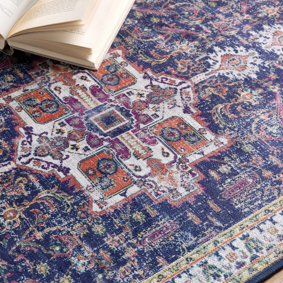 Granada Traditional Persian Rugs in Emerald Green 80x150cm – image 3