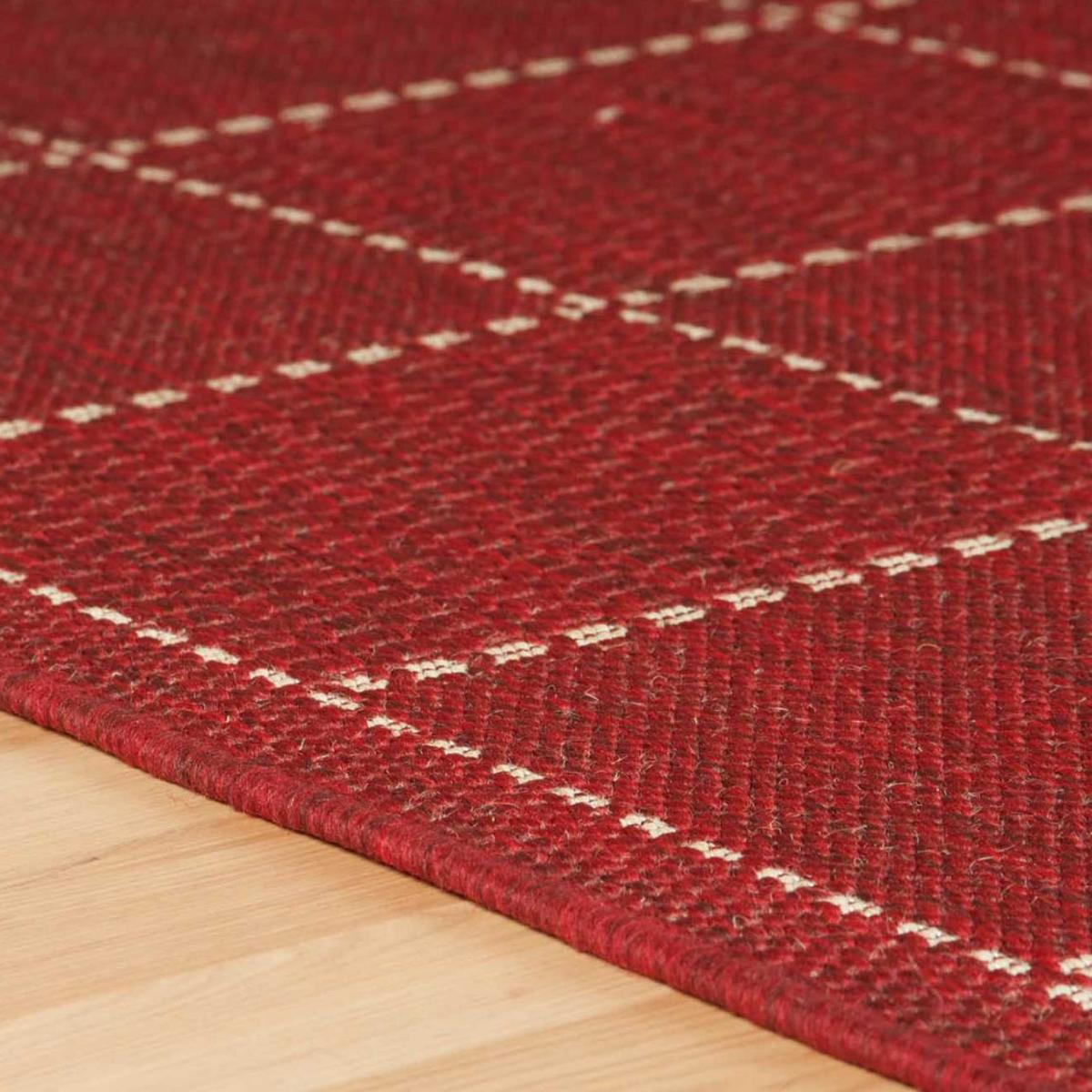 Super Sisalo Anti Slip Kitchen Runners in Red 60x230cm – image 3