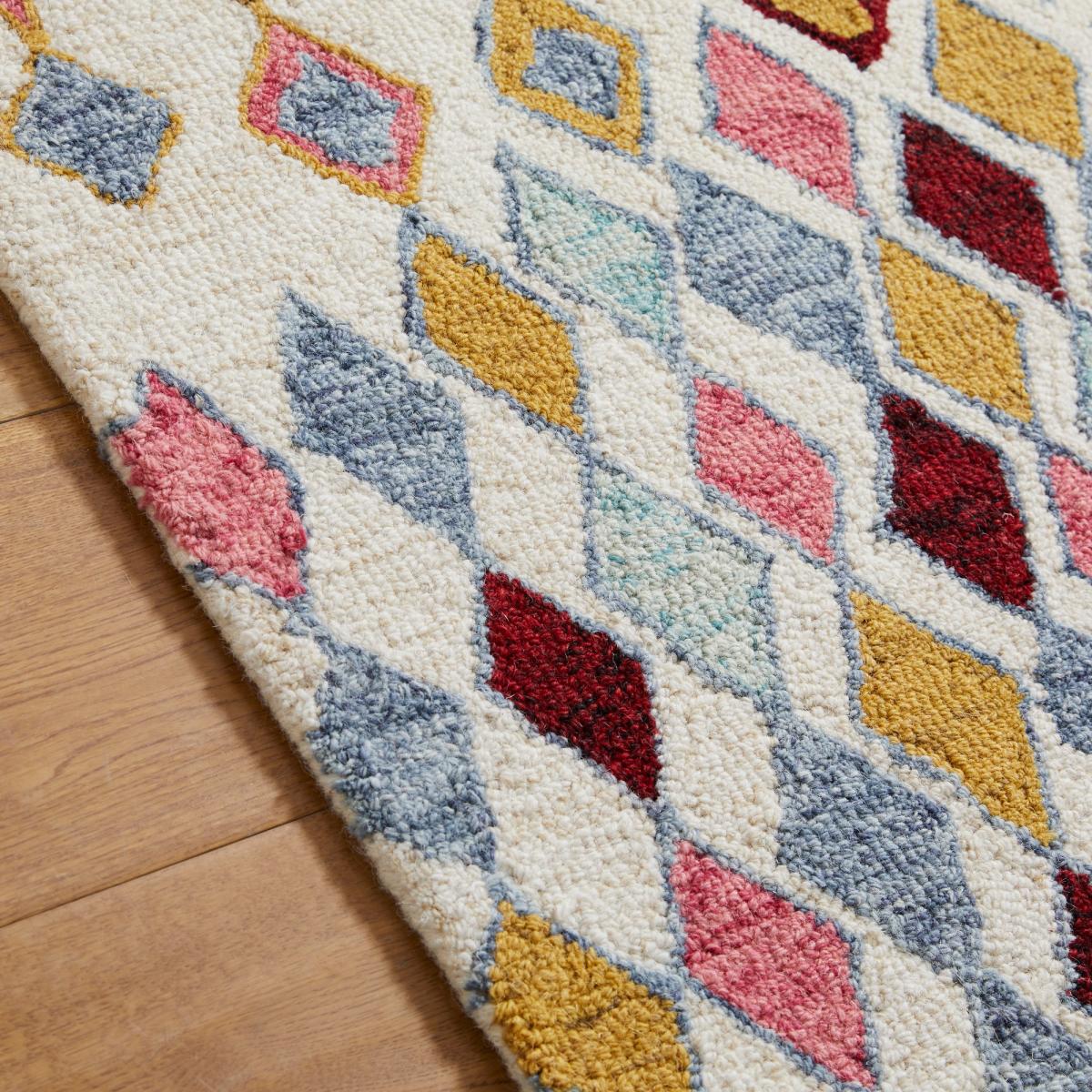 Contours Kite Contemporary Wool Rug in Multi160x235cm – image 2