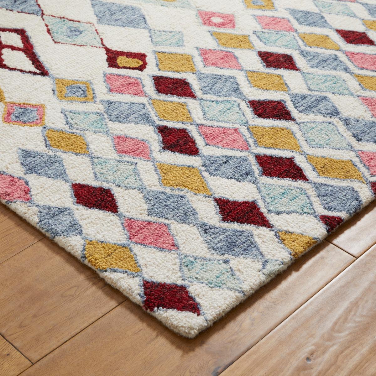 Contours Kite Contemporary Wool Rug in Multi160x235cm – image 3