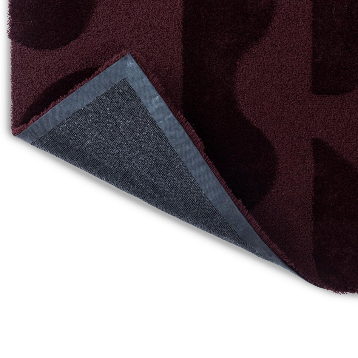 Mural Modest 121100 Wool Rugs by Brink and Campman in Burgundy 140x200cm – image 4