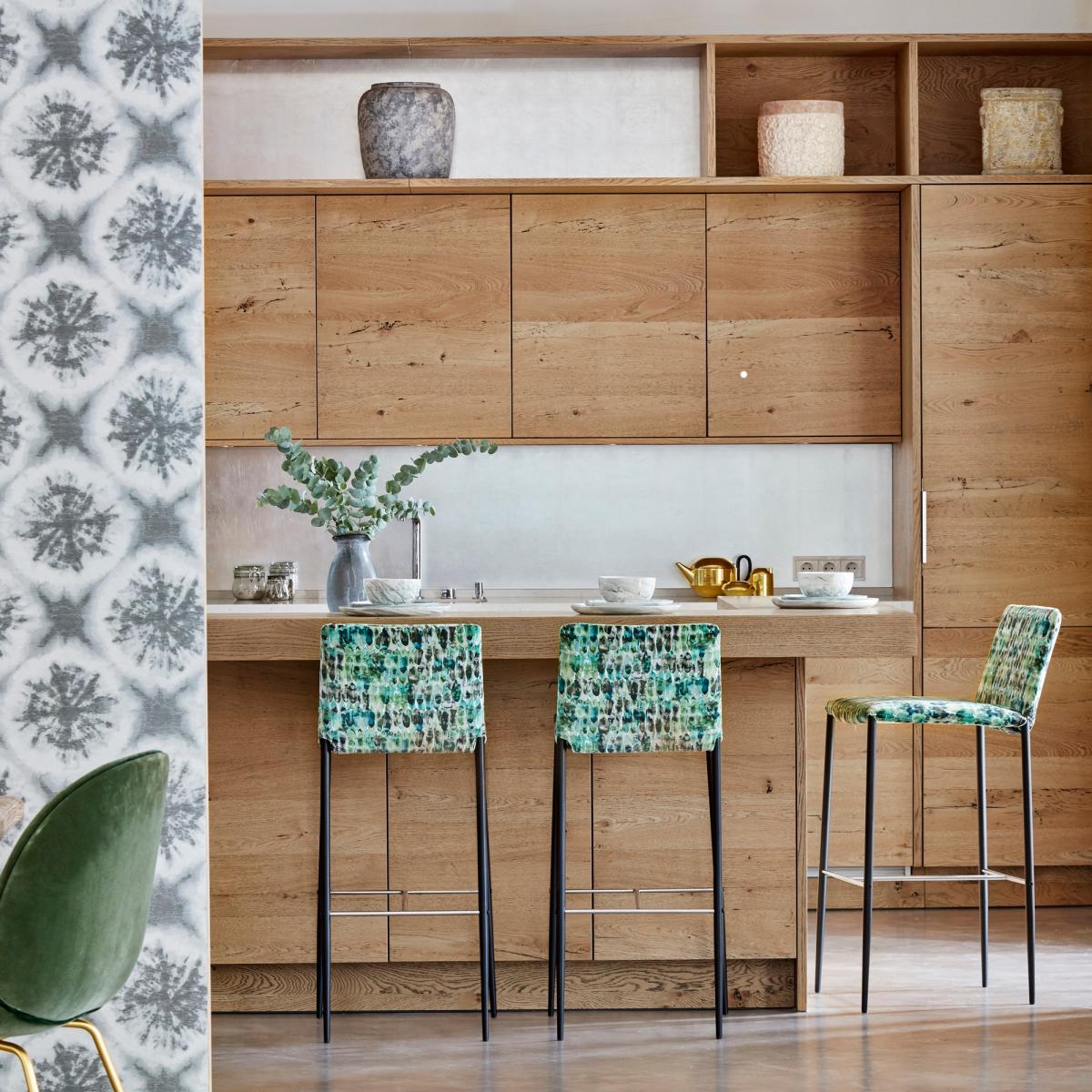 Nihan Wallpaper 111642 by Harlequin in Graphite Grey&nbsp;Roll – image 2